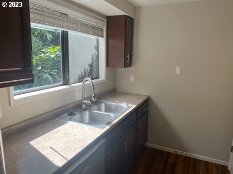 941 Prescott Lane Springfield, OR 97477 - Photo 6 of 15 a bathroom with a granite countertop sink and a window