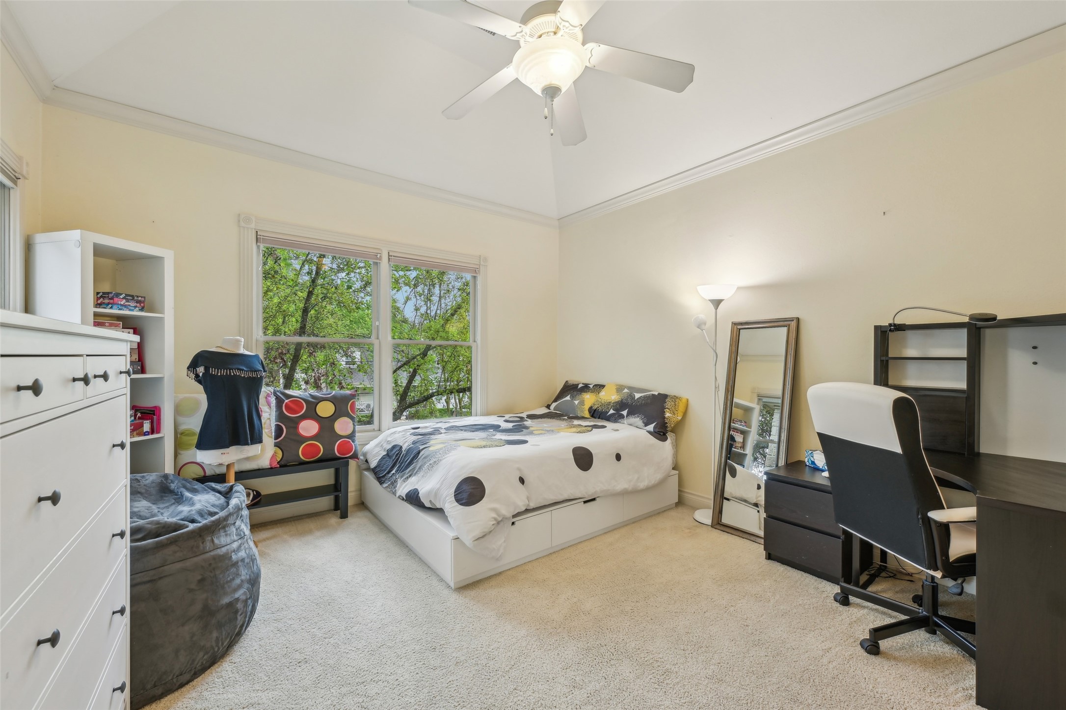 4026 Villanova Street Houston, TX 77005 - Photo 25 of 48 a bed room with furniture and a window