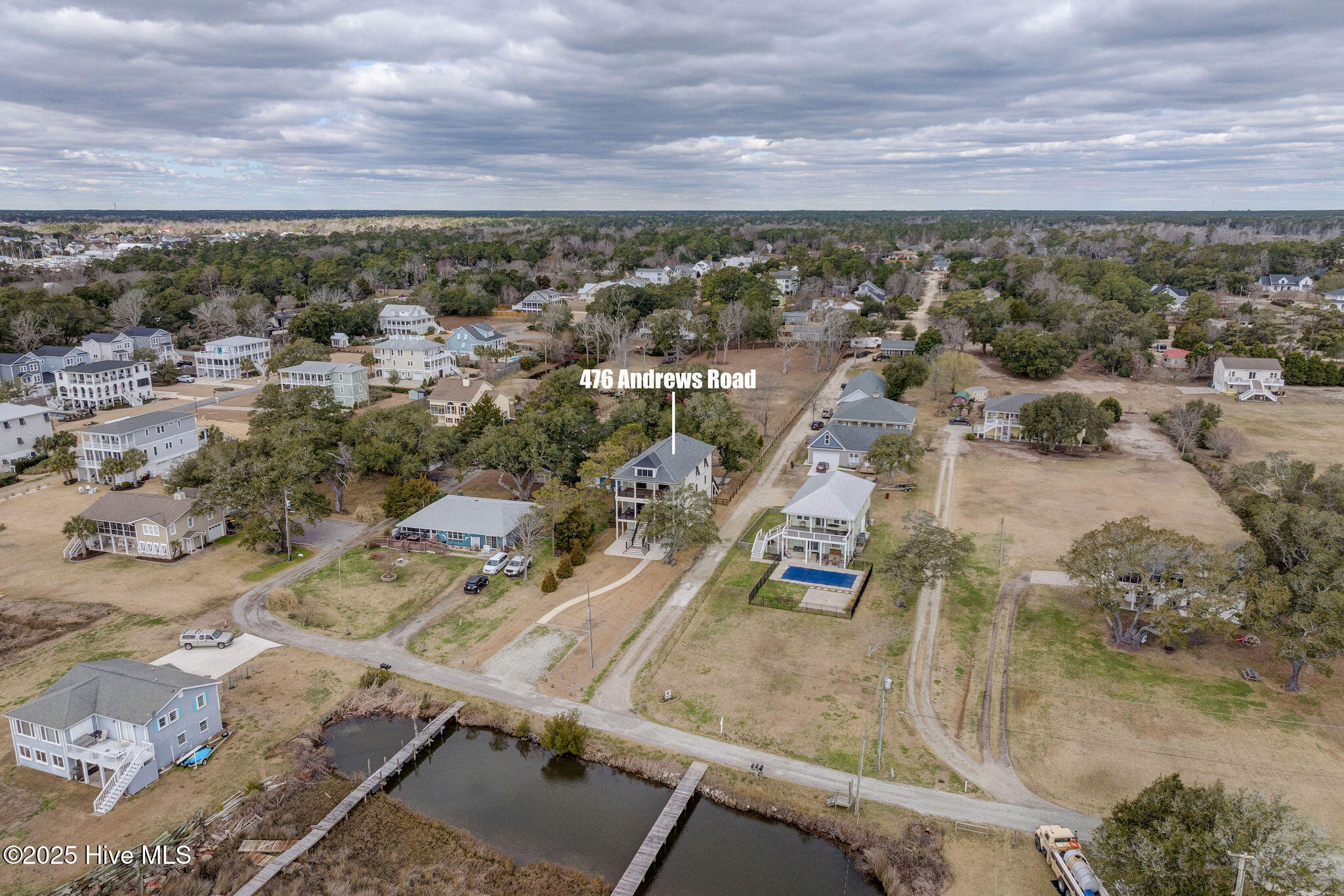 476 Andrews Road Hampstead, NC 28443 - Photo 83 of 95 476AndrewsRoadDrone-3