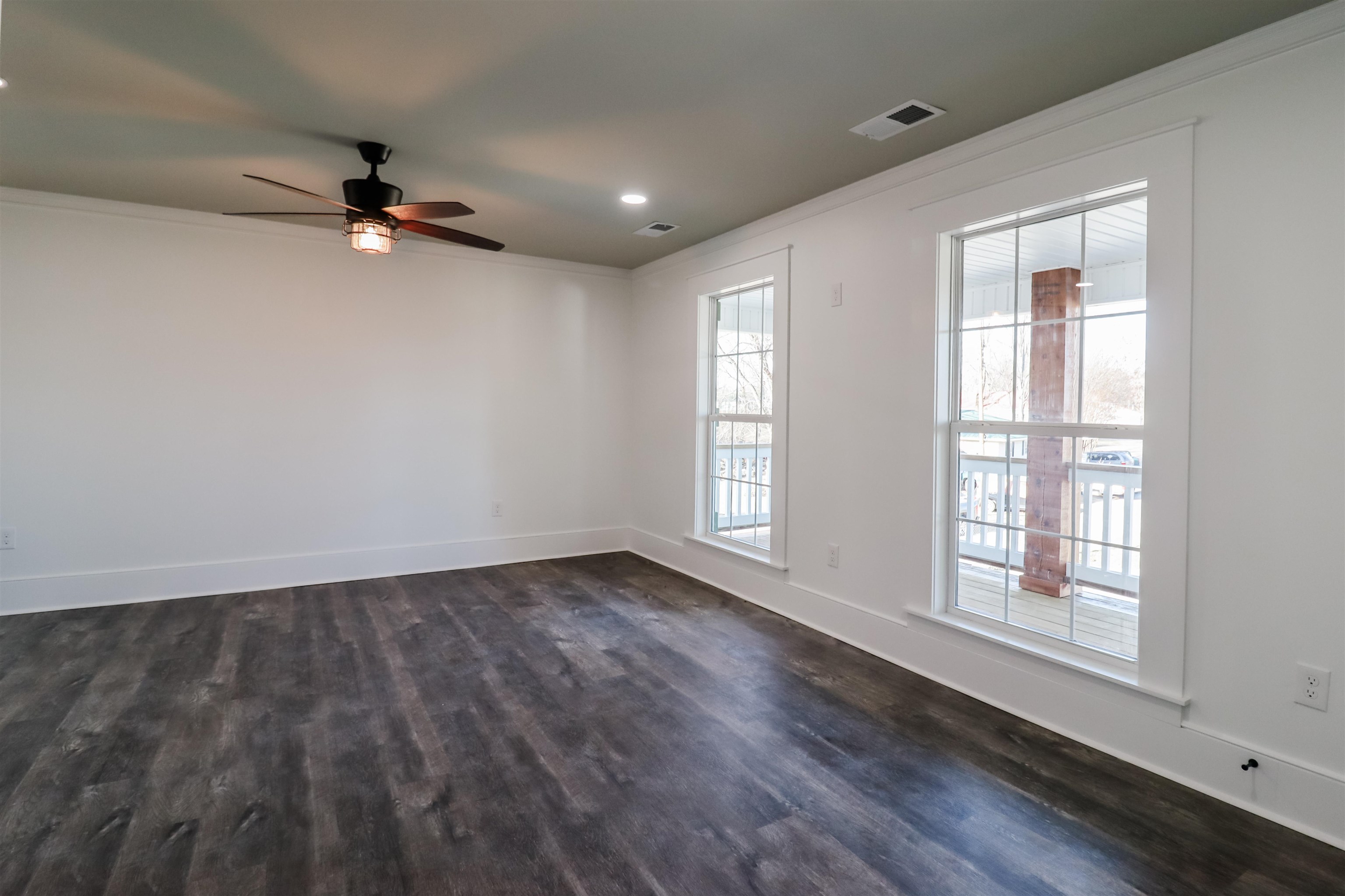 7237 Edith-Nankipoo Road Ripley, TN 38063 - Photo 20 of 31 a view of empty room with wooden floor and fan