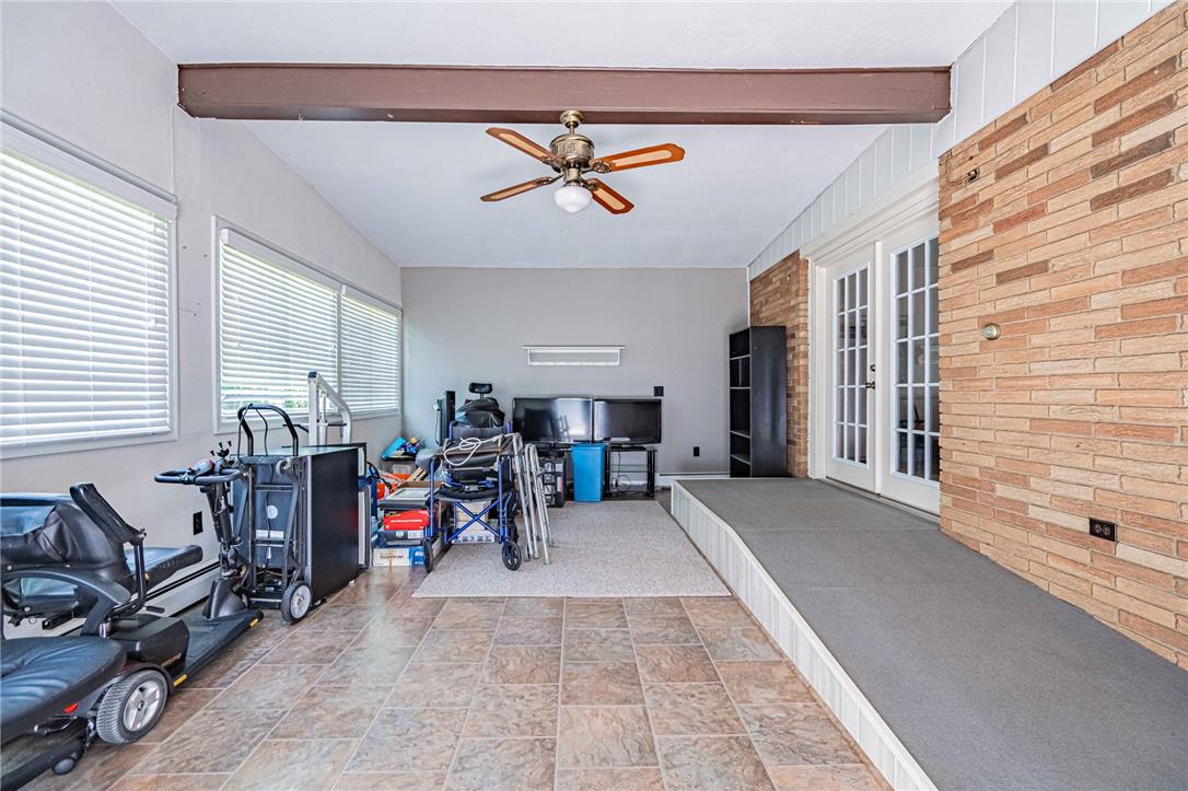 579 Cherry Road Northampton, PA 18067 - Photo 26 of 57 A versatile interior space featuring laminate flooring and accessible entry via a built-in ramp.