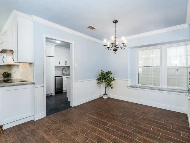 a view of a kitchen in the house