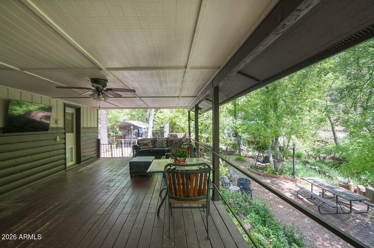 387 West Columbine Road Payson, AZ 85541 - Photo 12 of 40 Covered Porch & Vies