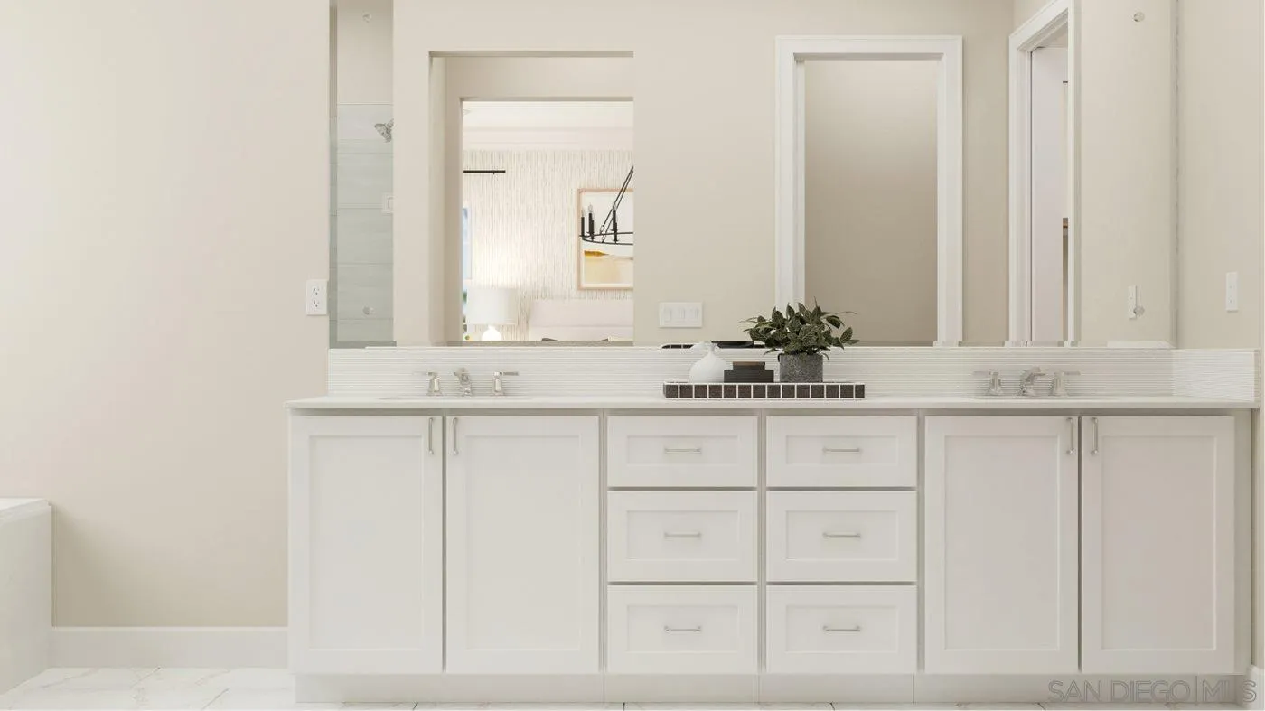 17965 St Andrews Drive Poway, CA 92064 - Photo 18 of 22 a bathroom with a sink and a mirror