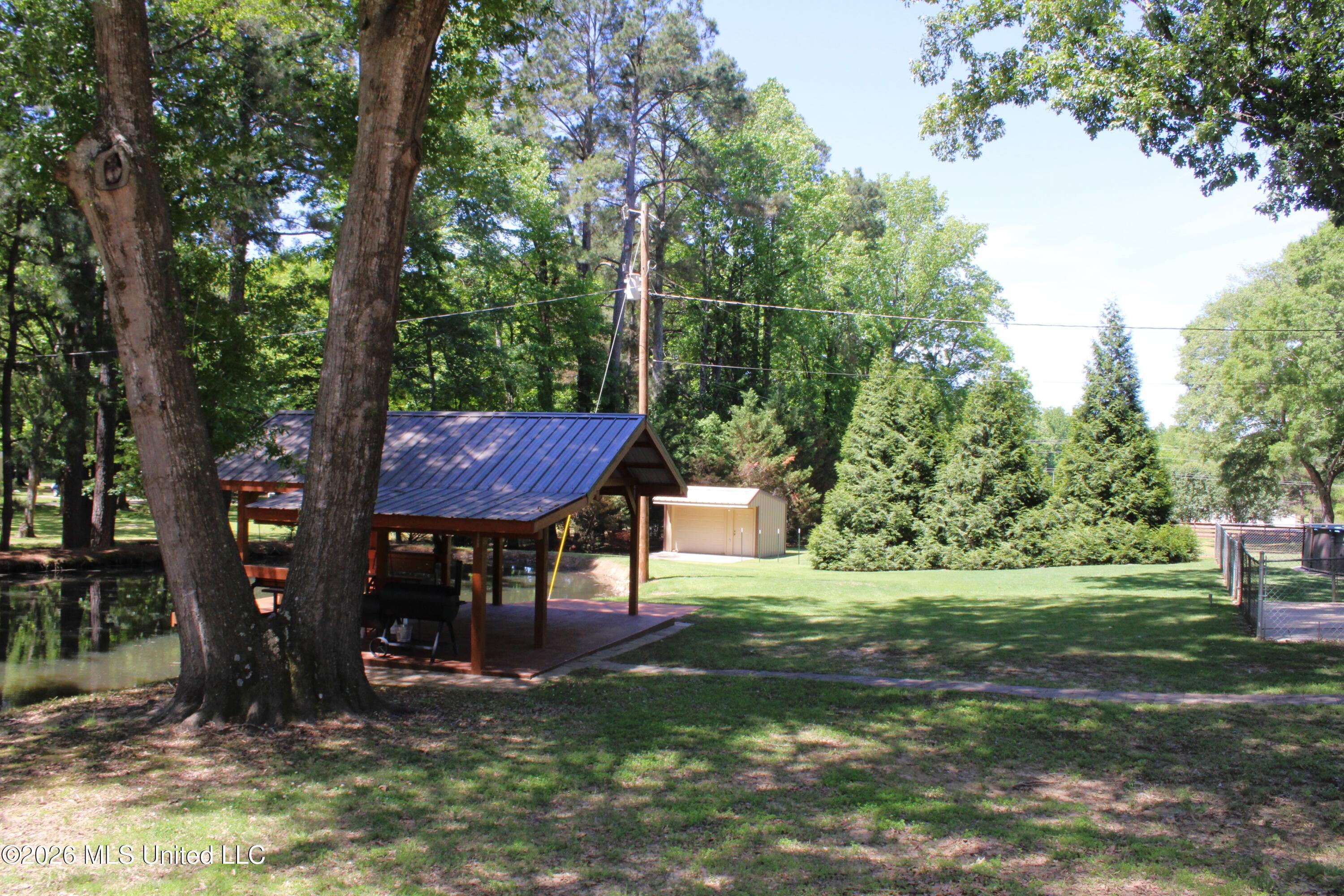 2934 North Red Banks Road Byhalia, MS 38611 - Photo 37 of 42 Pavillion and Shade Trees