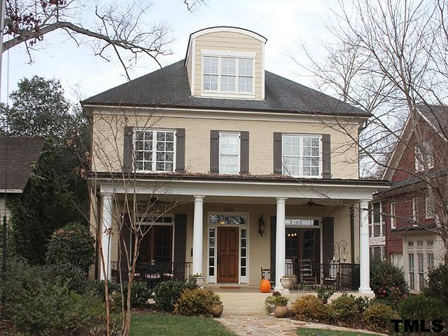 2105 Cowper Drive Raleigh, NC 27608 - Photo 1 of 25 a front view of a house with garden