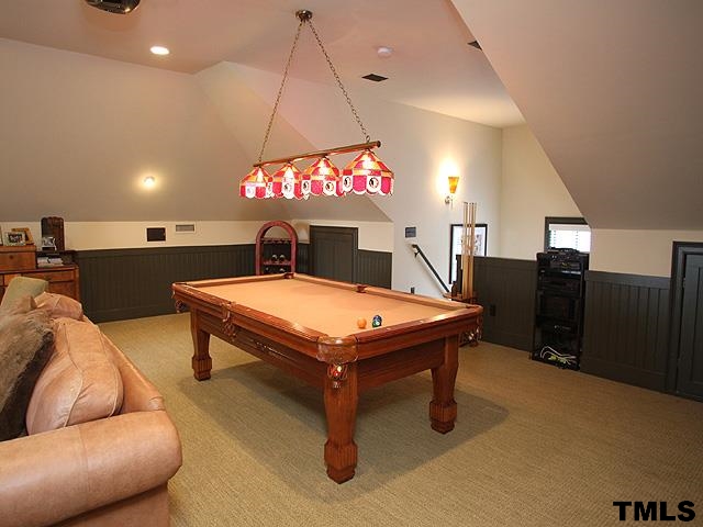 2105 Cowper Drive Raleigh, NC 27608 - Photo 16 of 25 a room with furniture pool table and windows