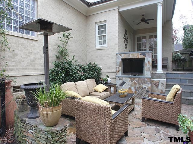 2105 Cowper Drive Raleigh, NC 27608 - Photo 25 of 25 a outdoor living space with furniture and a potted plant