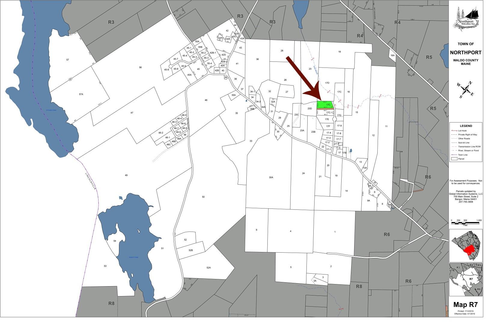 7 Eagle Road Northport, ME 04849 - Photo 6 of 44 Tax Map 2019_Map_R7 (Large)
