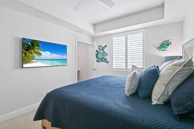 a view of a golf course with a garden