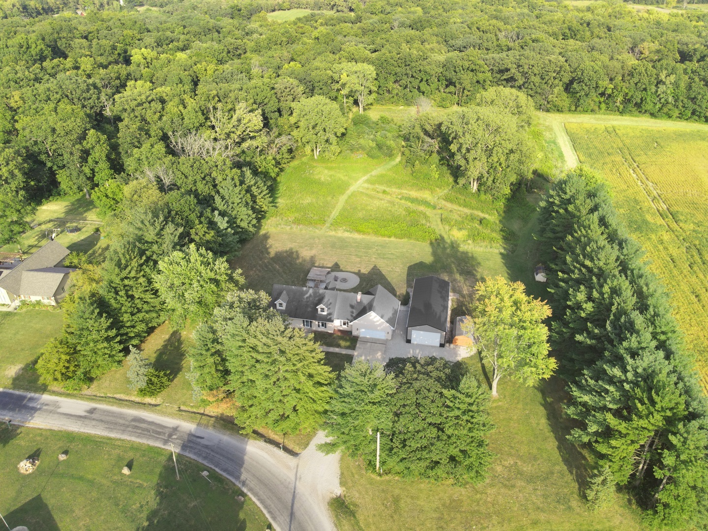 4454 North Prairie View Road Argenta, IL 62501 - Photo 42 of 45 a view of a garden