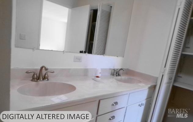 1881 Laytonville Dos Rios Road Laytonville, CA 95454 - Photo 13 of 29 a bathroom with a sink and a mirror