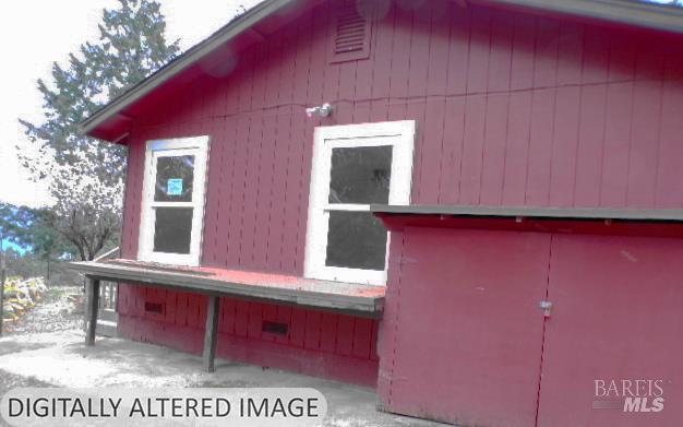 1881 Laytonville Dos Rios Road Laytonville, CA 95454 - Photo 6 of 29 BACK OF MAIN HOUSE