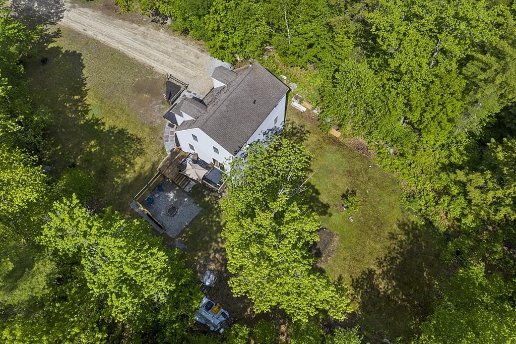 540 Royalston Road Phillipston, MA 01331 - Photo 2 of 38 an aerial view of a house with a yard