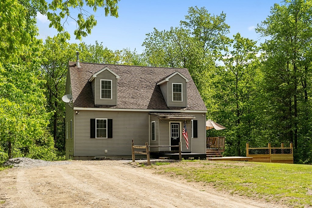 540 Royalston Road Phillipston, MA 01331 - Photo 33 of 38 a front view of a house with a garden