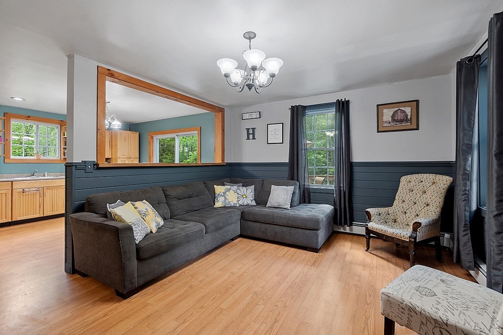 540 Royalston Road Phillipston, MA 01331 - Photo 4 of 38 a living room with furniture and a large window