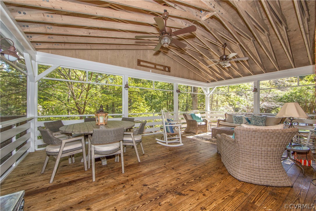 13124 Queensgate Road Midlothian, VA 23114 - Photo 3 of 50 a dining room with furniture window and outside view