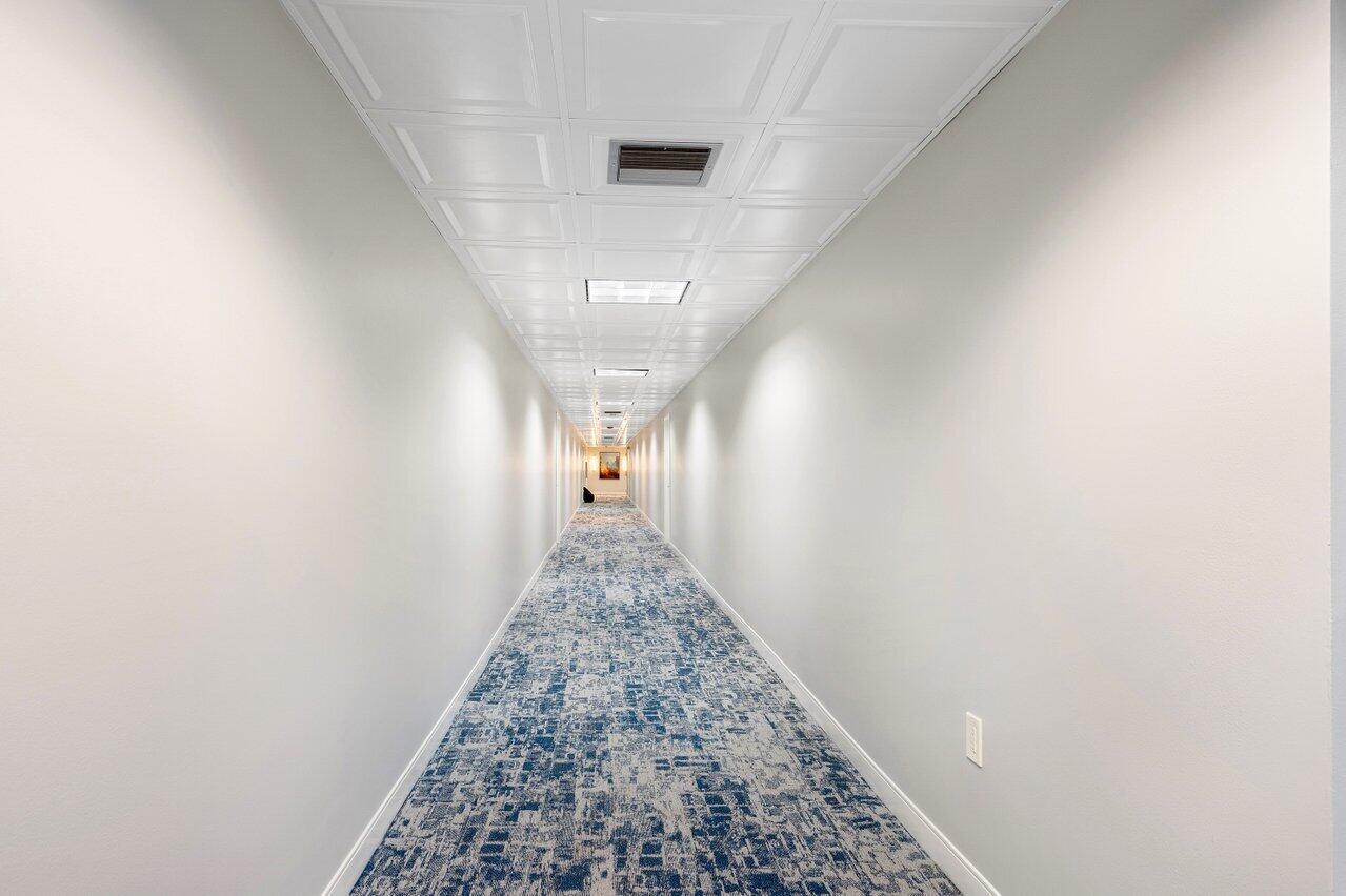 799 Jeffery Street, Unit 312 Boca Raton, FL 33487 - Photo 27 of 33 Renovated hallway