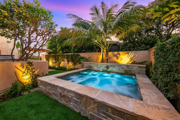 a view of a terrace with couches