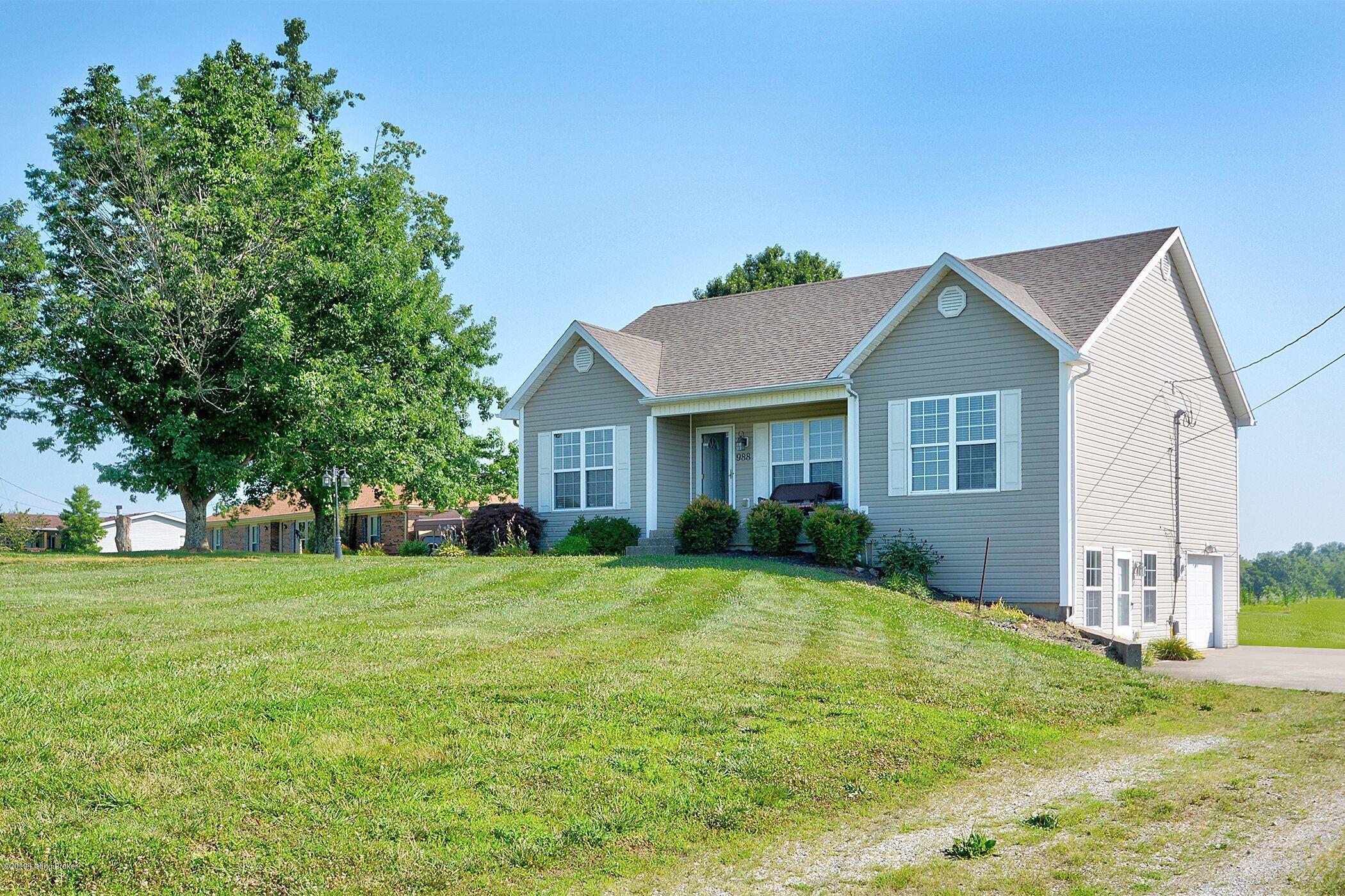 988 Peytona Beach Road Waddy, KY 40076 - Photo 1 of 28 FRONT VIEW OF HOME