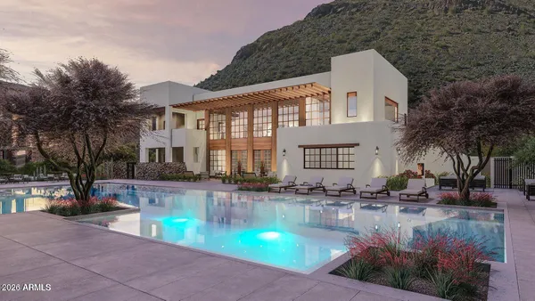 a view of an outdoor space with furniture