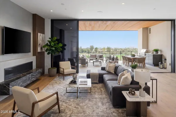 a view of a house with a garden