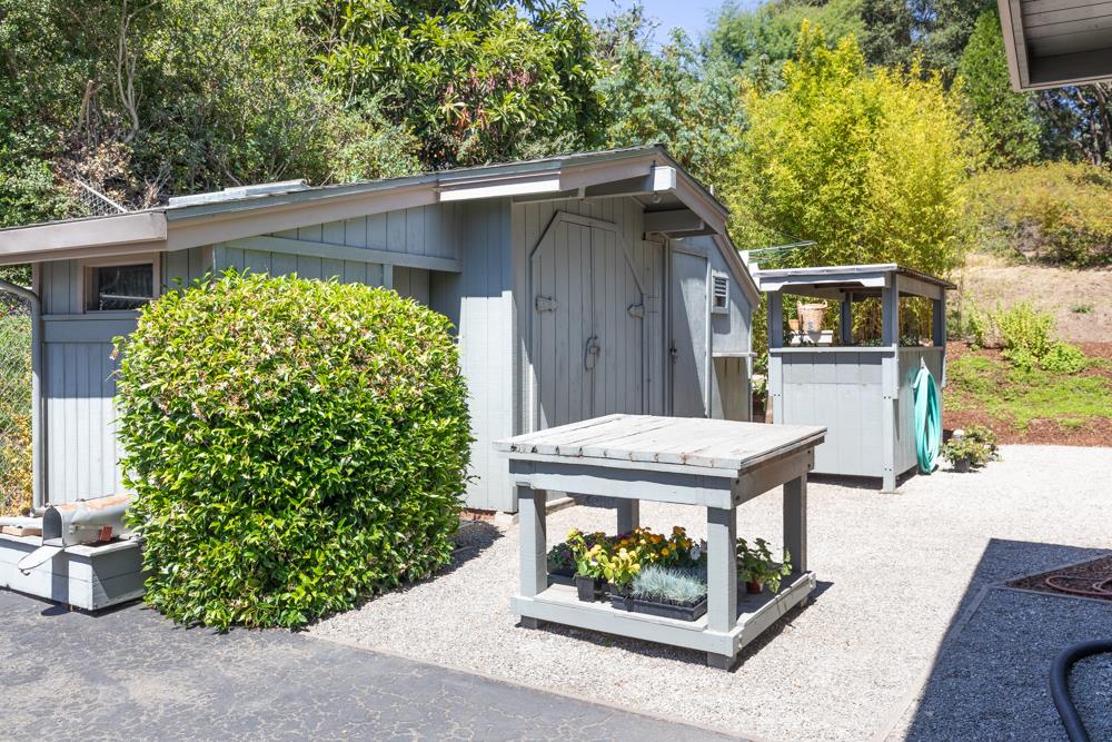 275 Aptos School Road Aptos, CA 95003 - Photo 34 of 45 a front view of a house with garden