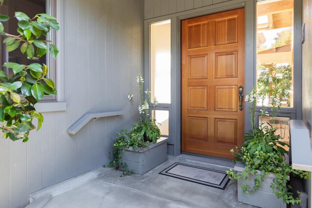 275 Aptos School Road Aptos, CA 95003 - Photo 42 of 45 a view of a entryway door of the house