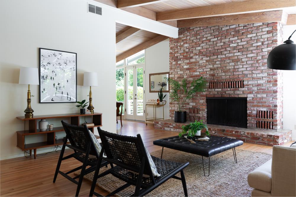 275 Aptos School Road Aptos, CA 95003 - Photo 43 of 45 a living room with furniture and a fireplace