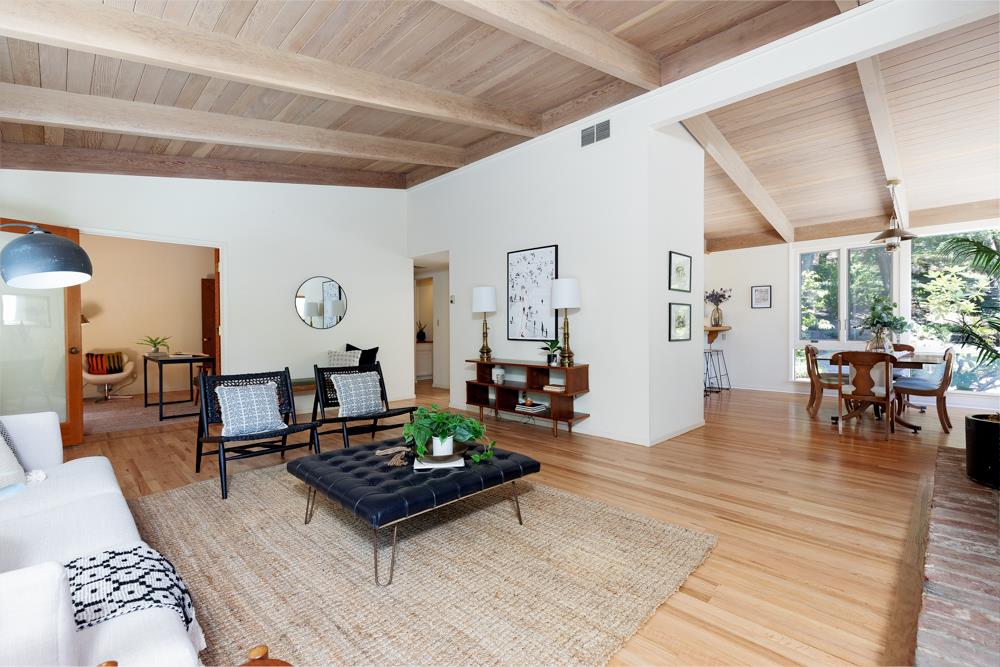 275 Aptos School Road Aptos, CA 95003 - Photo 8 of 45 a living room with furniture and wooden floor