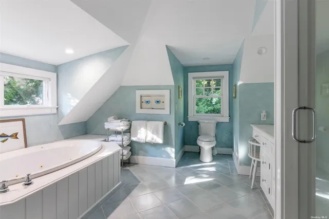 a living room with a couch and a table