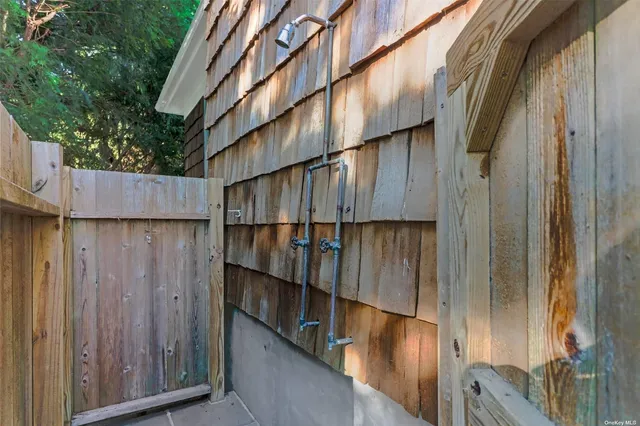 a view of front door