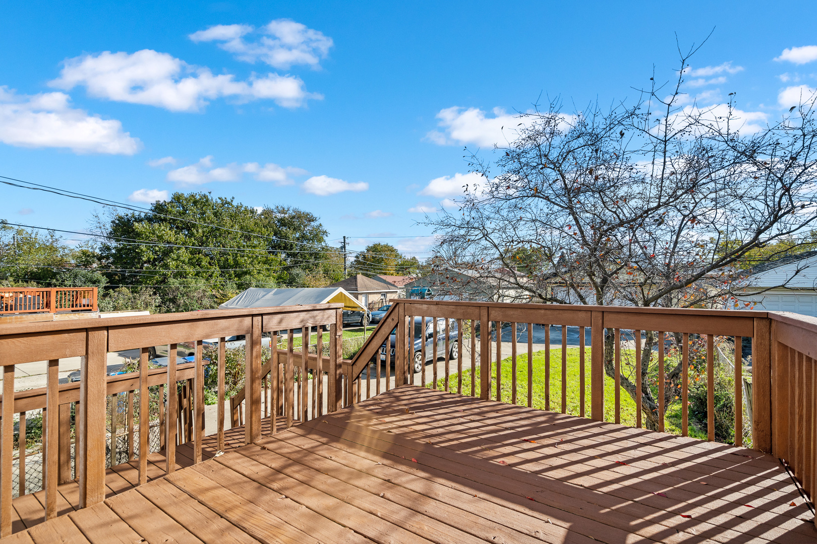 7845 45th Street Lyons, IL 60534 - Photo 27 of 31 a view of a wooden deck