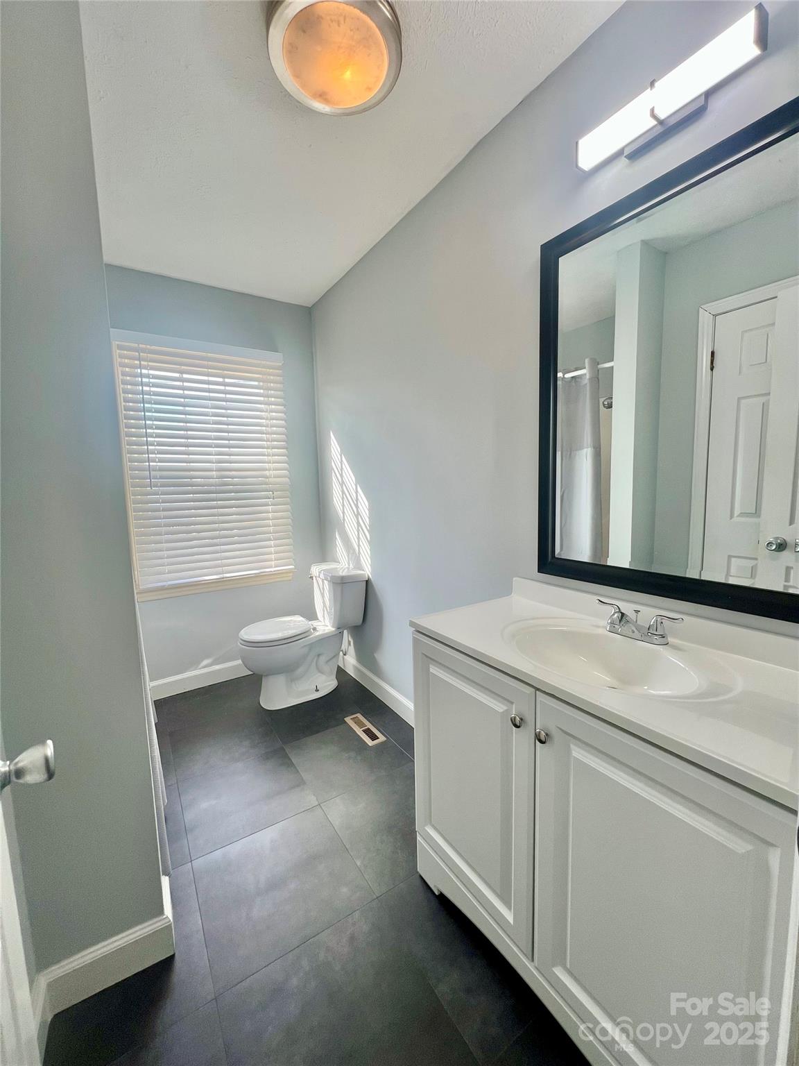 1182 Village Circle Hickory, NC 28602 - Photo 18 of 24 a bathroom with a sink toilet and mirror