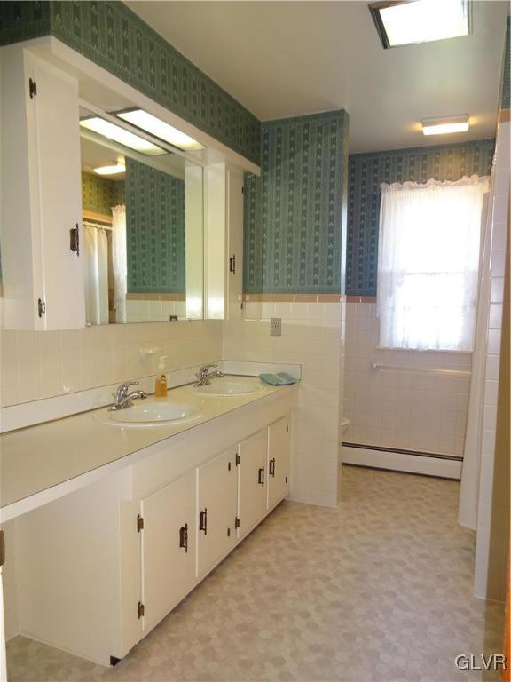 2354 Ackermanville Road Bangor, PA 18013 - Photo 22 of 47 Large full bath with 2 sinks on the main floor