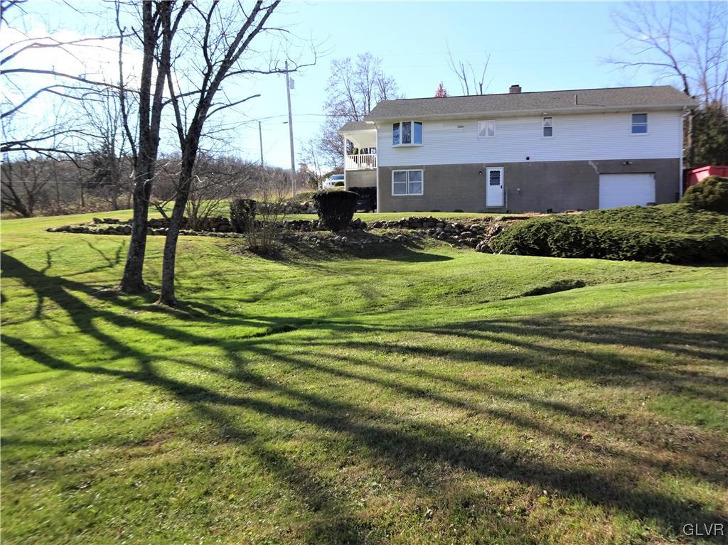 2354 Ackermanville Road Bangor, PA 18013 - Photo 4 of 47 Back of the home with garage entrance