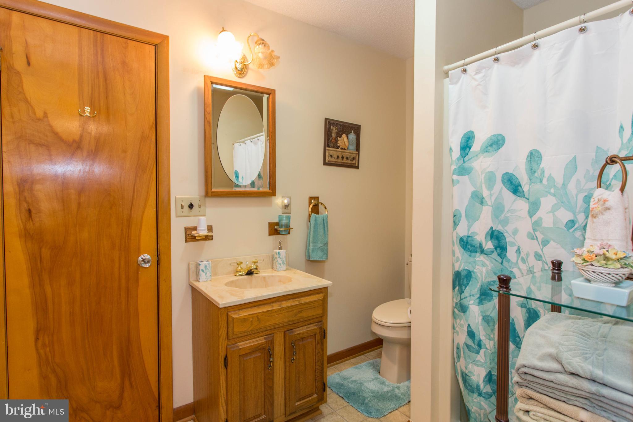 22167 Melson Road Georgetown, DE 19947 - Photo 30 of 38 a bathroom with a sink toilet and shower