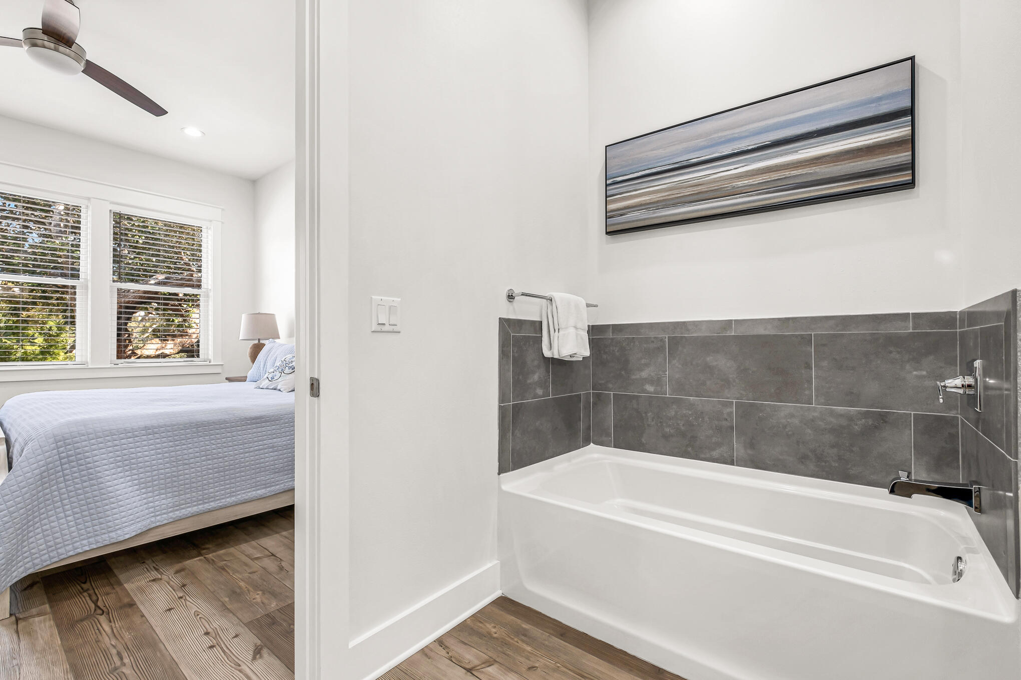80 Sunfish Street Destin, FL 32541 - Photo 24 of 51 a bathroom with a bathtub and a shower