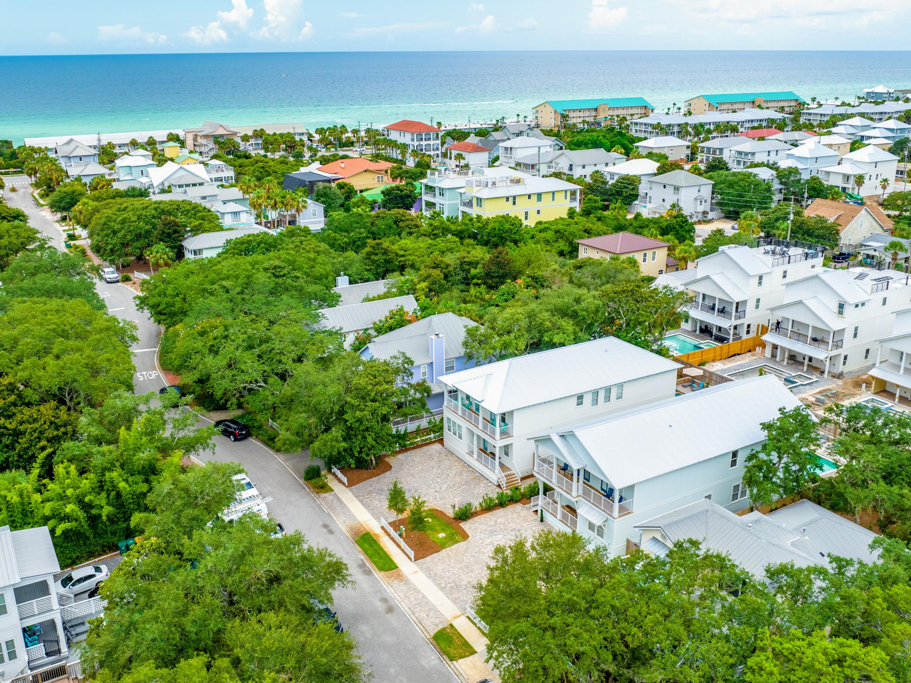 80 Sunfish Street Destin, FL 32541 - Photo 5 of 51 an aerial view of a houses with a yard