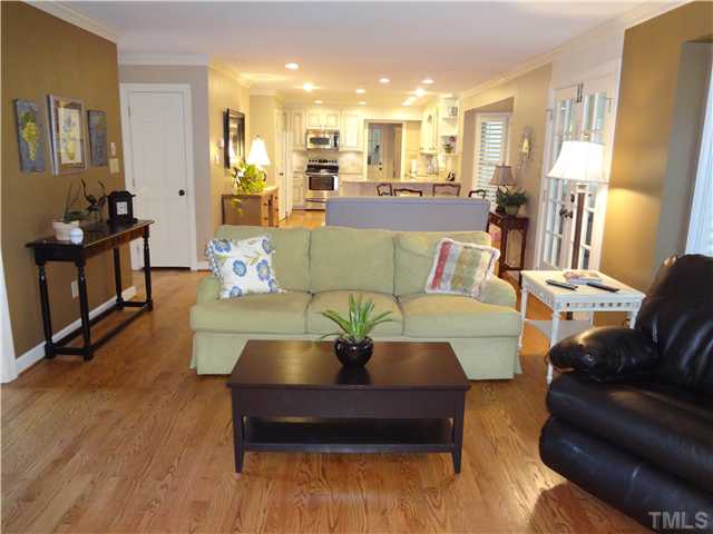 1604 Hunting Ridge Road Raleigh, NC 27615 - Photo 4 of 25 a view of a living room and dining room