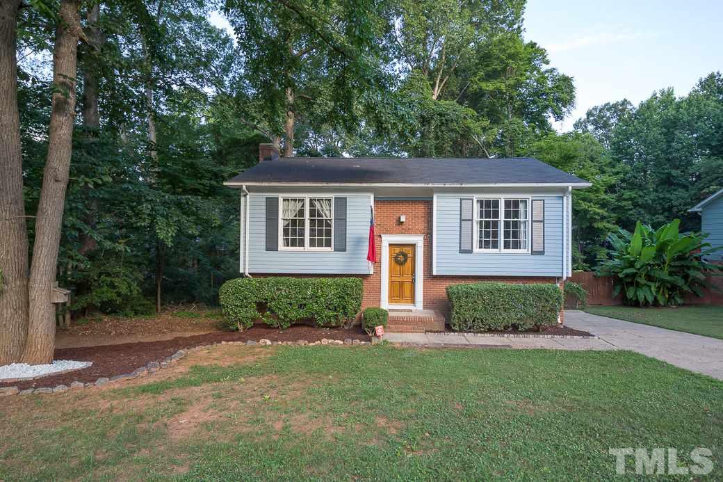 7625 Mine Valley Road Raleigh, NC 27615 - Photo 1 of 10 You will LOVE the feel of this move-in-ready, split-level home with FRESH PAINT. Head out back to relax on the deck overlooking the fenced, wooded yard. The Kitchen boasts GRANITE counter tops, white cabinetry & tiled backsplash.