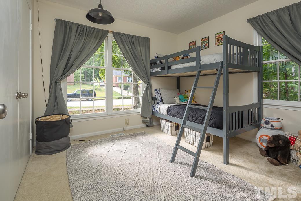 7625 Mine Valley Road Raleigh, NC 27615 - Photo 8 of 10 The Guest Bedrooms are spacious with ample closet space. Quiet and clean, a perfect place to sleep peacefully and dream. Don't need another bedroom? Make one an office. There's plenty of space for your furniture.