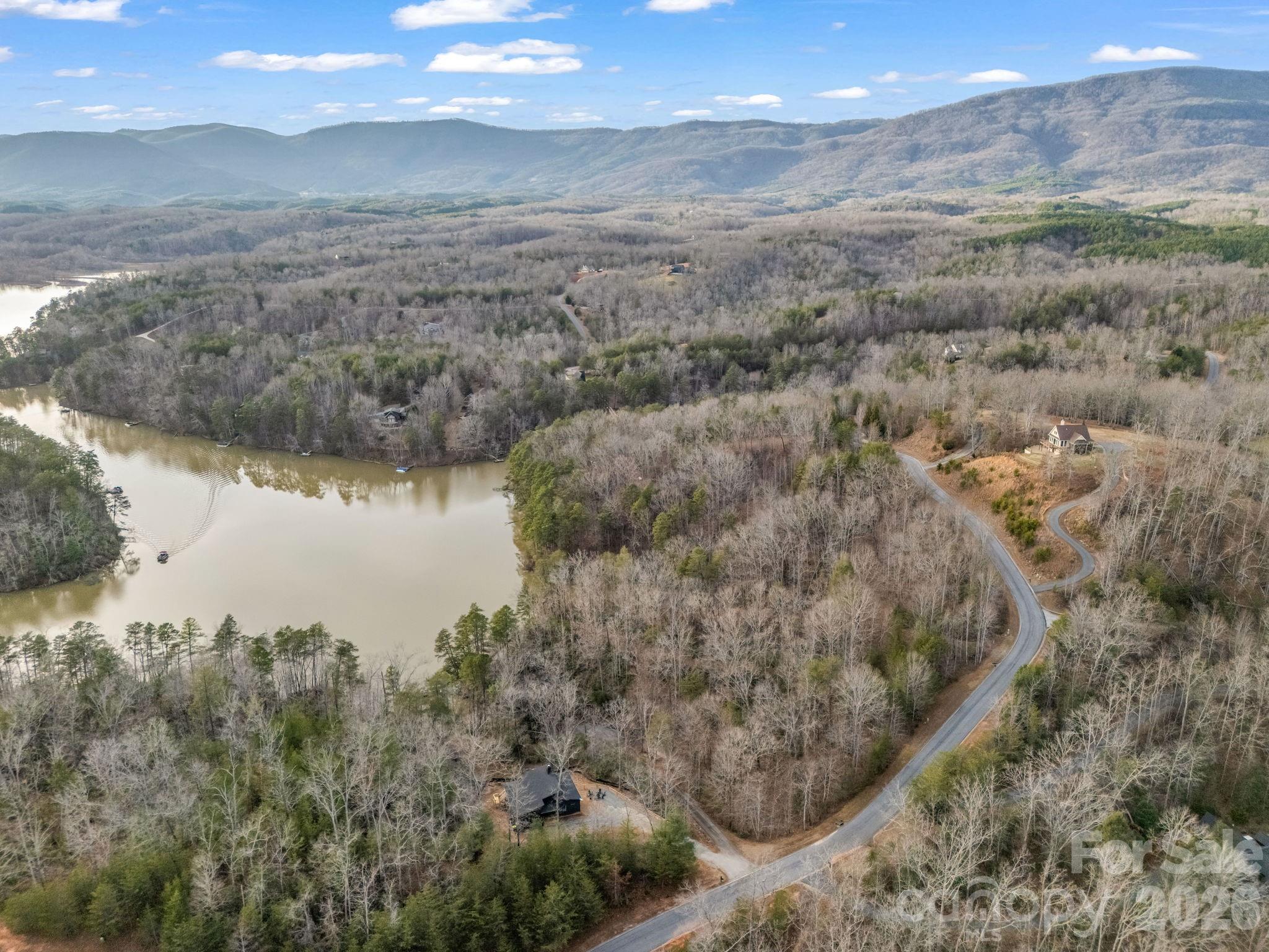 0 Jackson Cove Parkway West, Unit 2 Mill Spring, NC 28756 - Photo 22 of 43 a view of a lake with a mountain