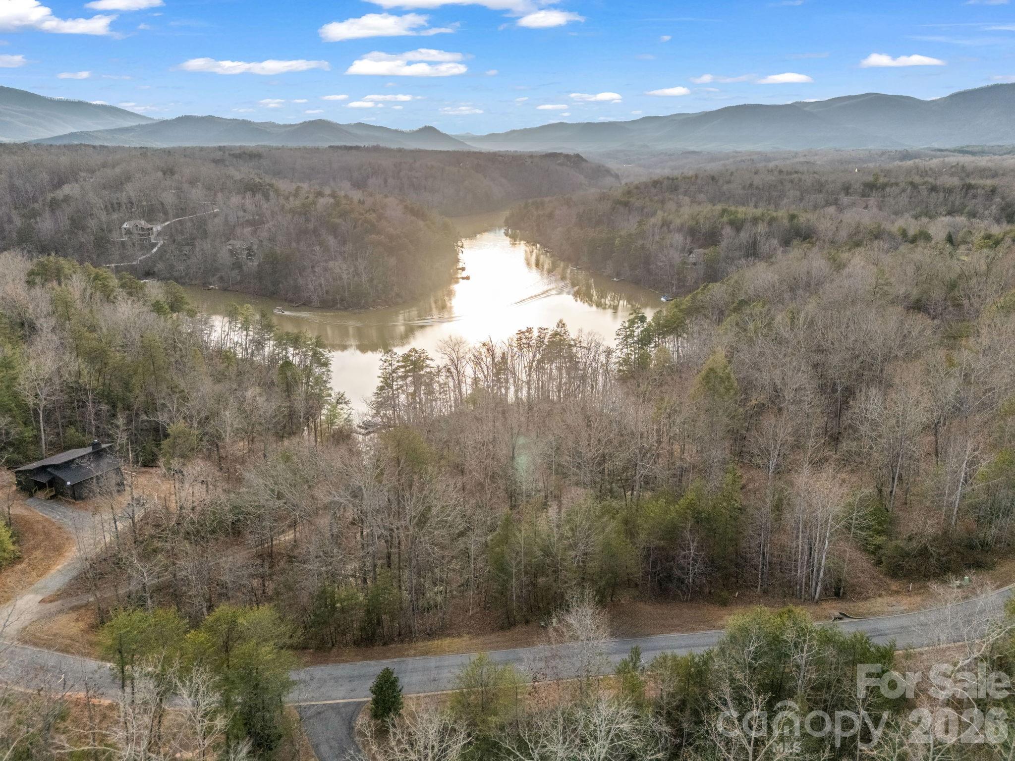 0 Jackson Cove Parkway West, Unit 2 Mill Spring, NC 28756 - Photo 25 of 43 a view of a yard in a forest