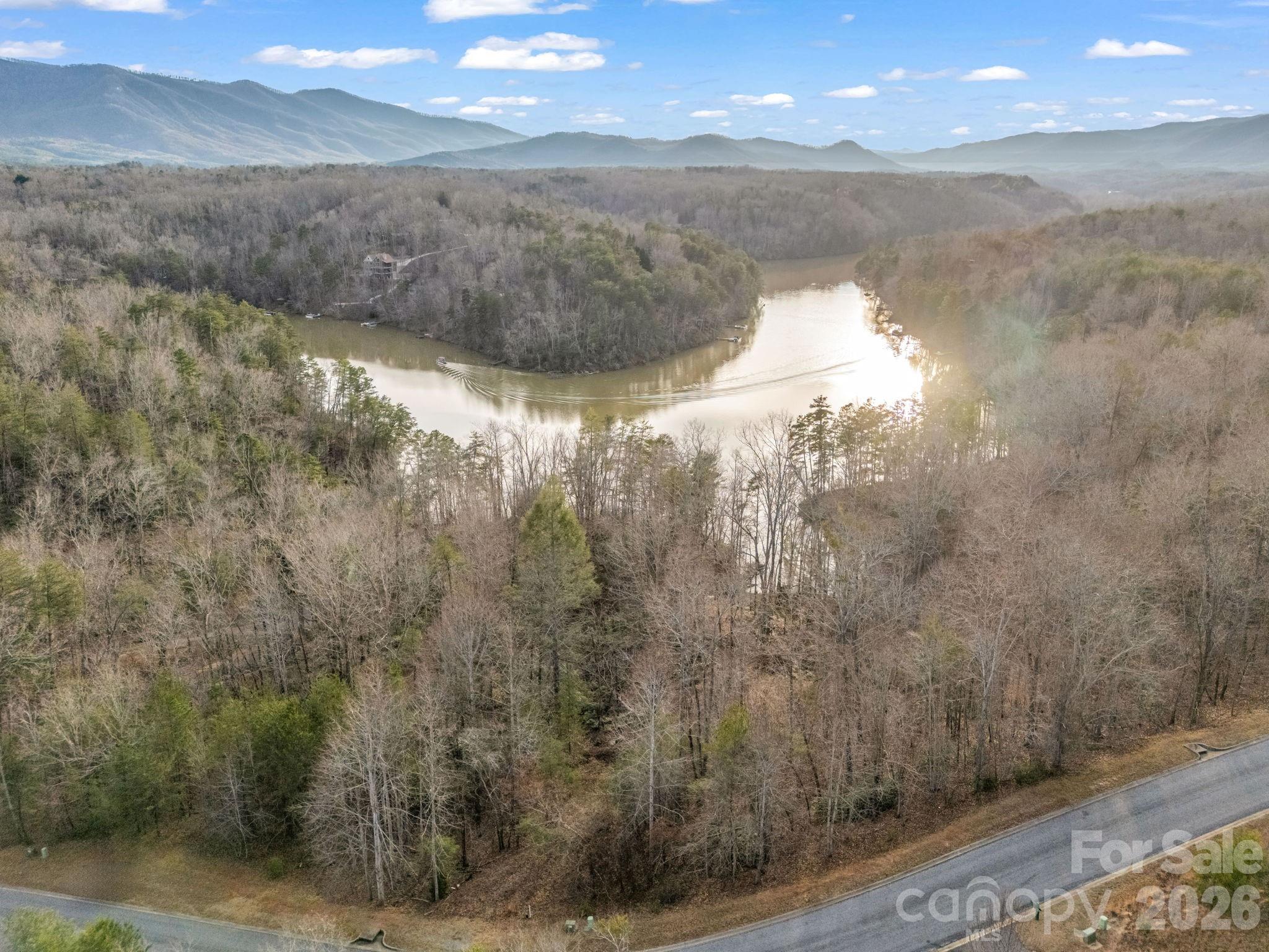 0 Jackson Cove Parkway West, Unit 2 Mill Spring, NC 28756 - Photo 26 of 43 a view of a lake from a yard