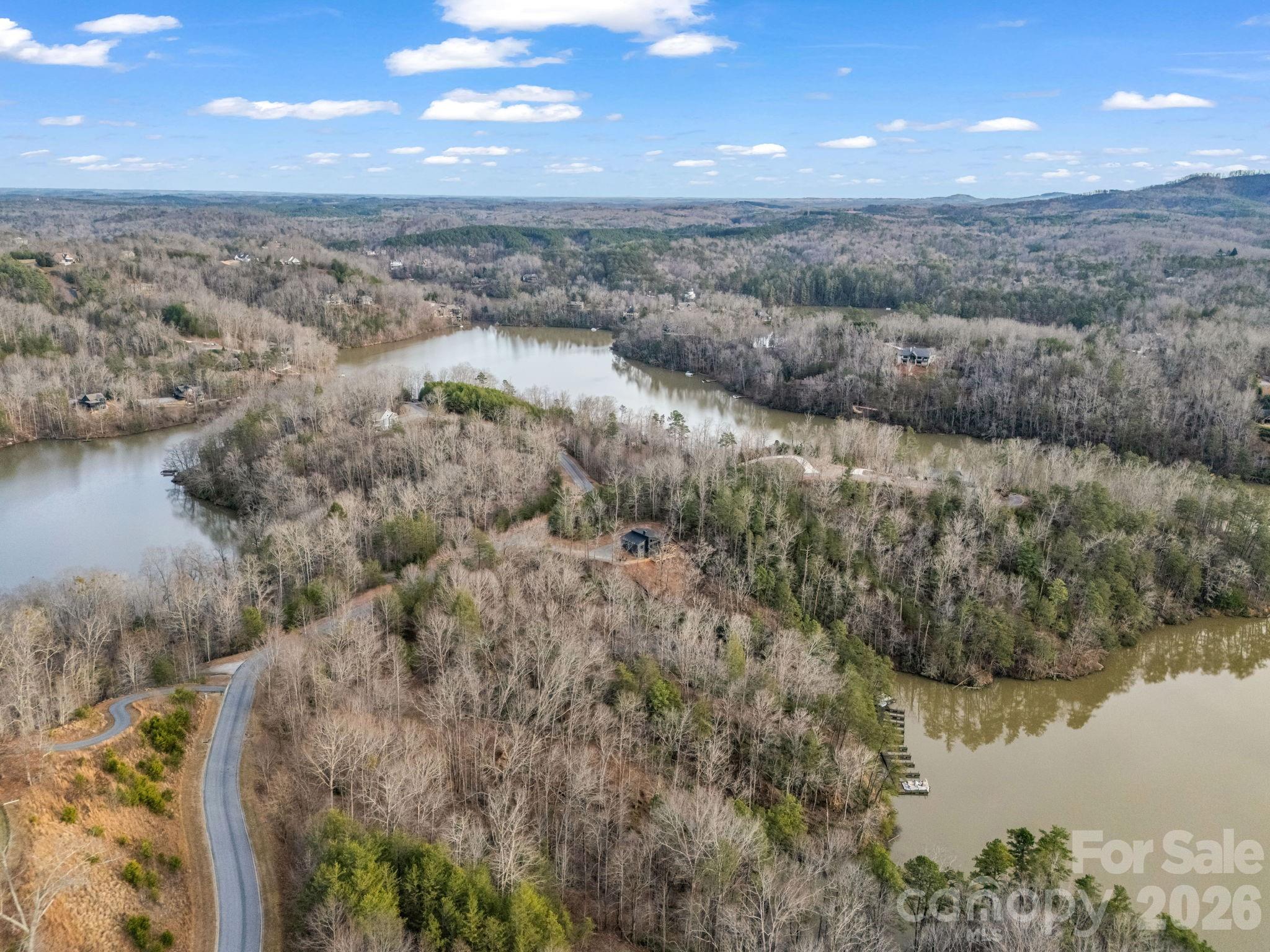 0 Jackson Cove Parkway West, Unit 2 Mill Spring, NC 28756 - Photo 38 of 43 a view of a lake from a yard