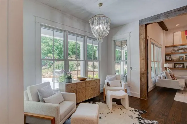 a room with storage and utility