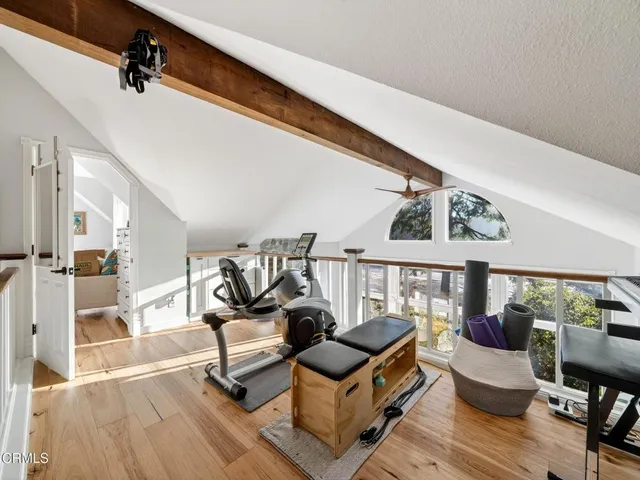 a bed room with a bed and a couch