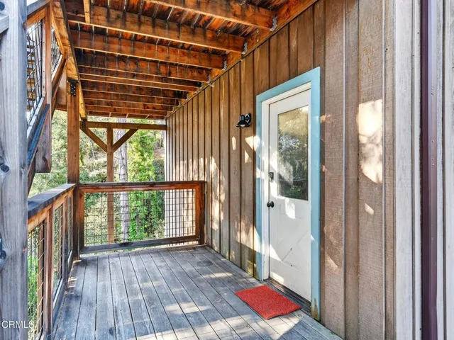 a view of a lake with a mountain