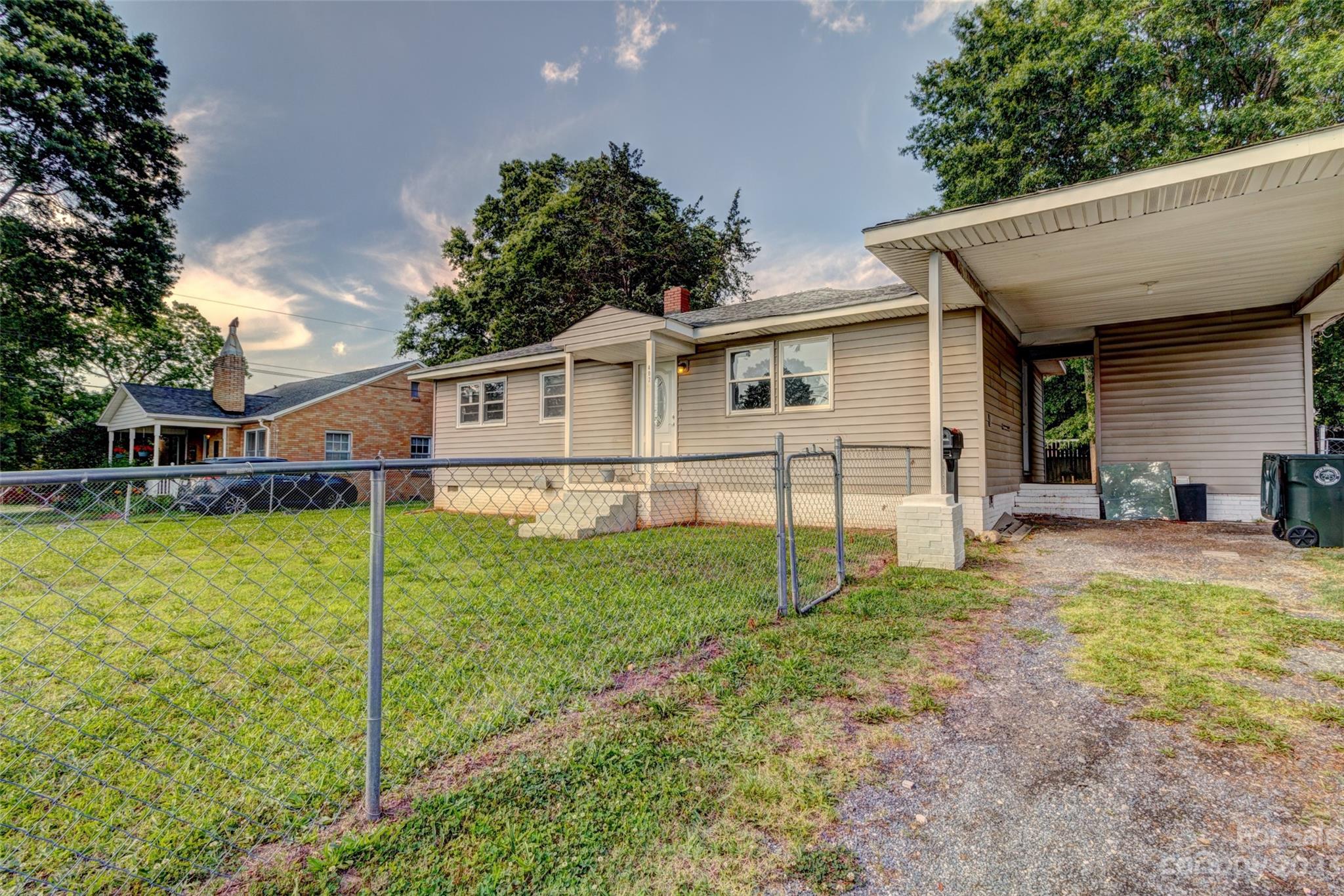 a view of a house with pool